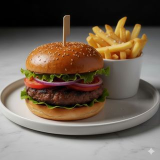 Hamburguesa clásica