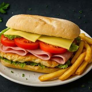 Pamplona (C/Filete De Pollo A La Plancha Completo)