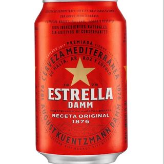 Estrella Damm lata 330ml