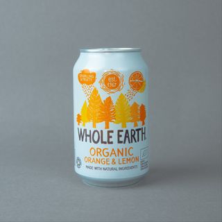 Whole Earth de naranja y limón (330 ml.)
