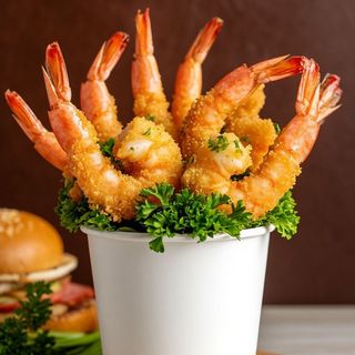 Trompetas de gambas (2 Uds.)