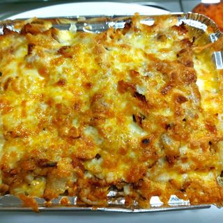 Papas Gratinadas, mediana