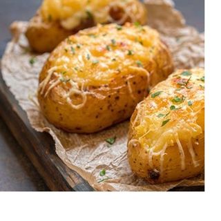 Patata Asada Gratinada