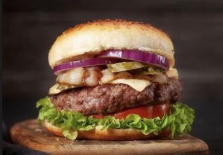 Menú hamburguesa de ternera