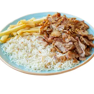 Plato kebab grande