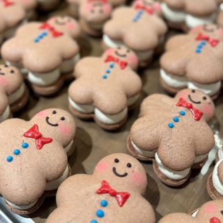 Macaron Hombre de jengibre