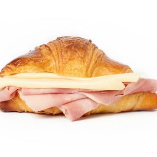 Croissant de jamón & queso