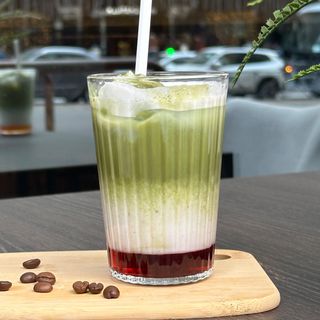 Iced Strawberry Matcha