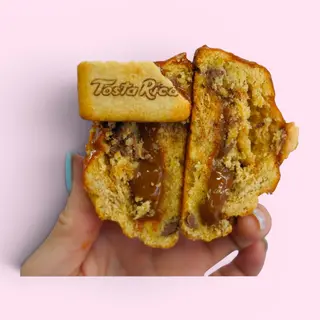 Ny cookie tostarica y dulce de leche