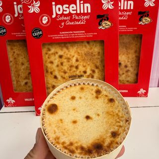 Cheesecake quesada pasiega Porción