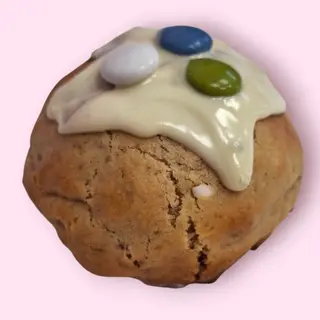 Ny cookie lacasitos y chocolate blanco