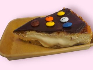 Tarta de queso de la abuela porción