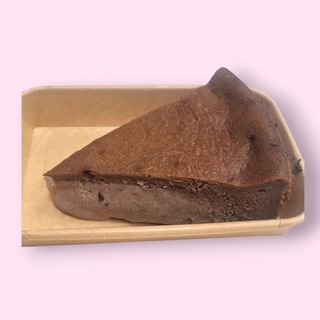 Tarta de queso oreo porción