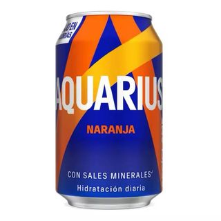 Aquarius Sabor Naranja lata 330ml