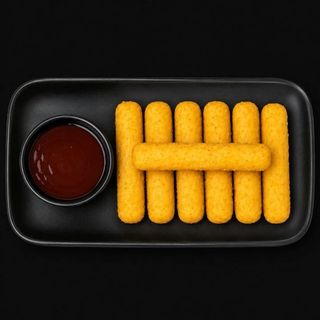 Palitos de queso con salsa