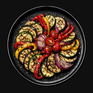 Verduras de plancha