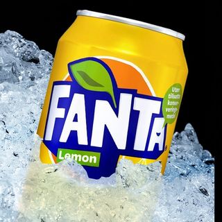 Fanta Limón lata 330ml.