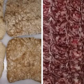 Bocadillo de salchichón ibérico (mollete de Marchena)