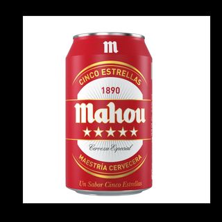 Cerveza Mahou 5 estrellas