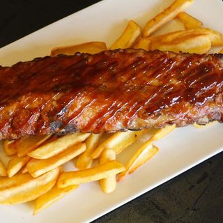 Costillas de cerdo BBQ