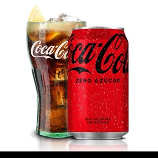 Coca Cola zero Azúcar lata