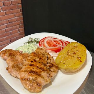 Pechuga de pollo asada