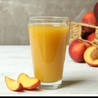 Zumo de melocotón