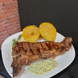 Lomo de ternera asada