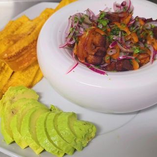 Ceviche de chicharrón