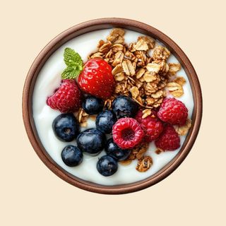 Bowl yogurt frutos rojos