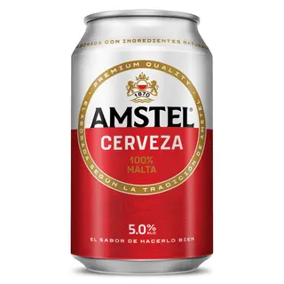 AMSTEL CERVEZA 5.0% ALC