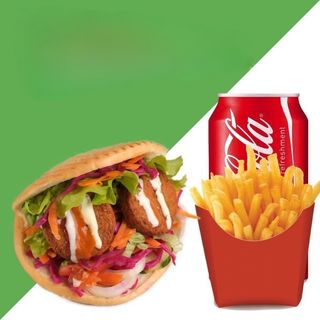 MENU- KEBAB DE FALAFEL