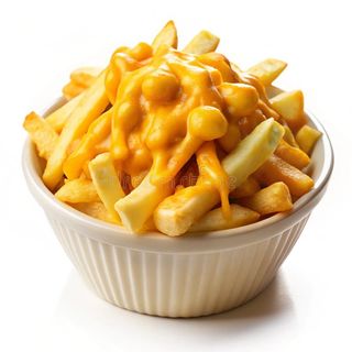 Queso Patatas Fritas (Pequeño)