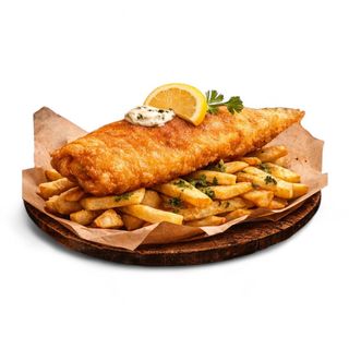 PESCADO CON PATATAS