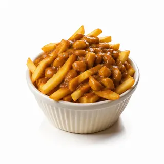 Patatas Fritas con Salsa de Curry (Pequeña)