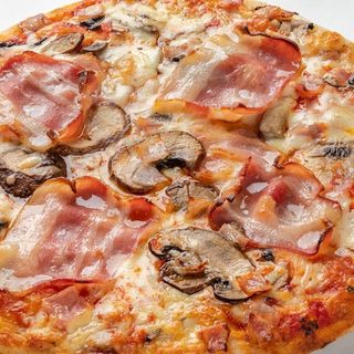 PIZZA BACON & CHAMPIÑÓNS