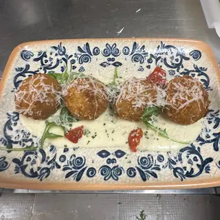 Arancini de seta y trufa