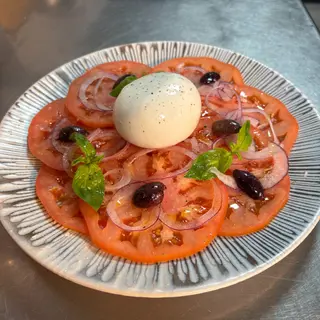 Ensalada de tomate y cebolla
