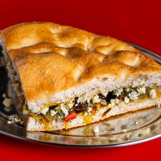 Bocata de verduras asadas - vegeta