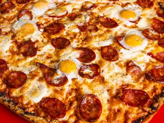 Pizza cojonudo de chorizo picante