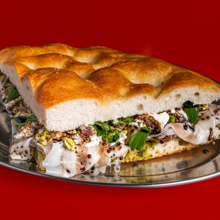 Bocata de panceta ibérica - mediterráneo