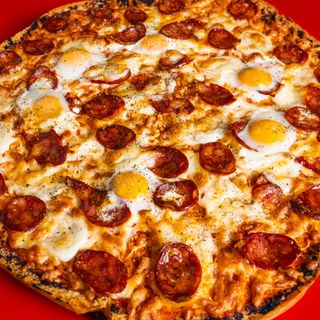 Pizza cojonudo de chorizo picante