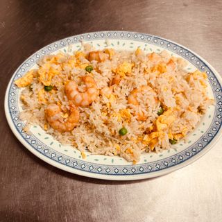 33.Arroz frito con gambas