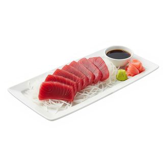 Sashimi de atún 6 pzs.