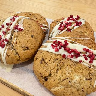 Cookie frambuesa chocolate blanco