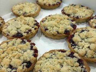 Tarta frutos rojos cumble