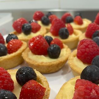 Tarta frutos rojos cumble