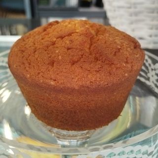 Porción bizcocho masa madre 