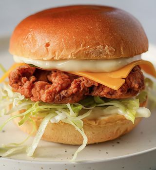 Menú Chicken burger