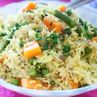 Arroz con verdura